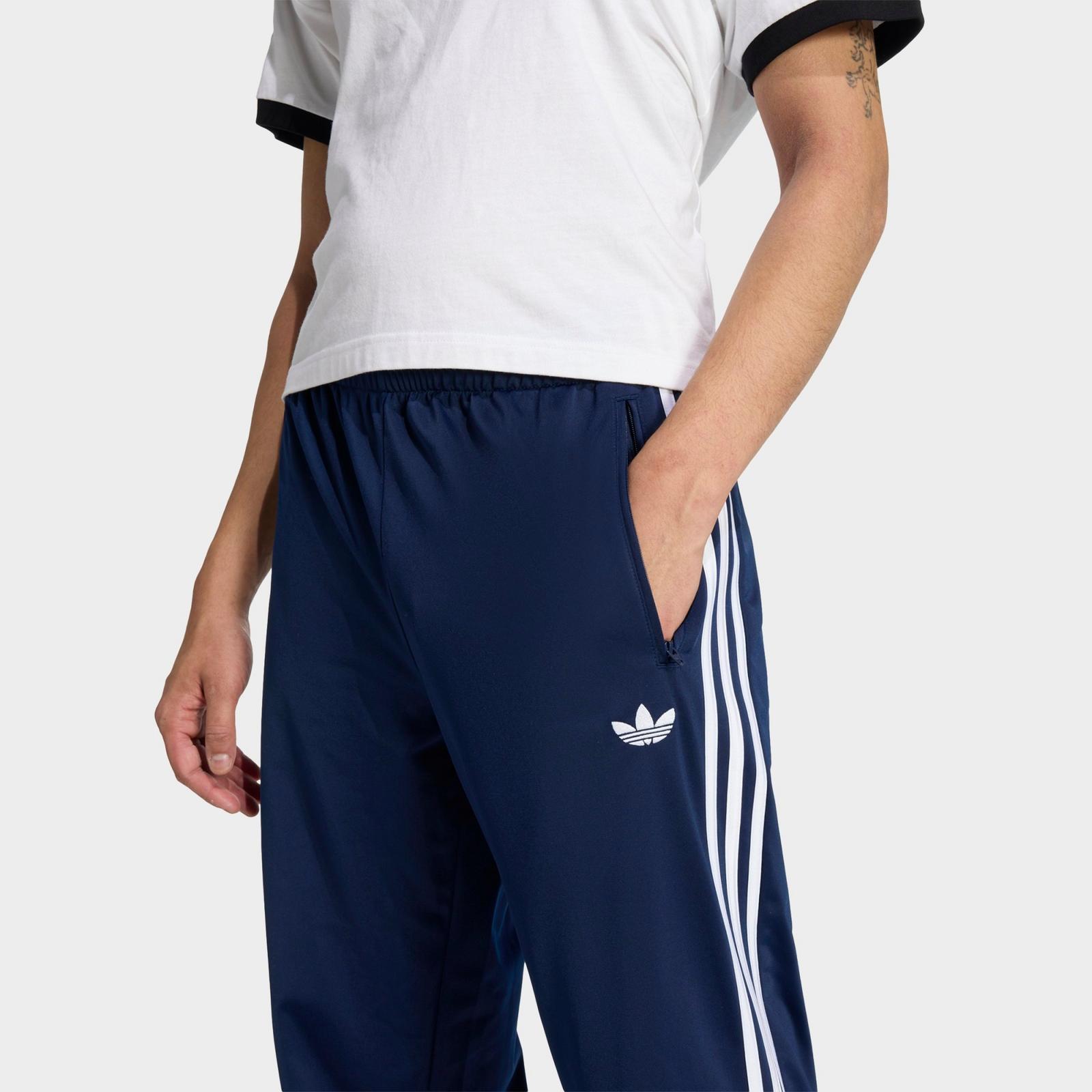 Men's adidas Originals adicolor Firebird Track Pants - Night Indigo - view 4