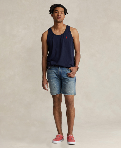 Polo Ralph Lauren Men's Washed Jersey Tank Top - Ink