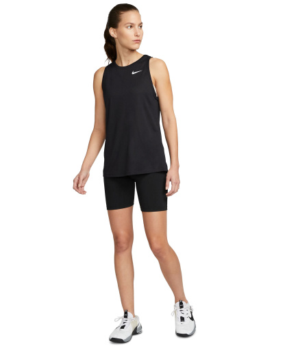 Nike Women's Dri-FIT Training Tank Top - Black/White