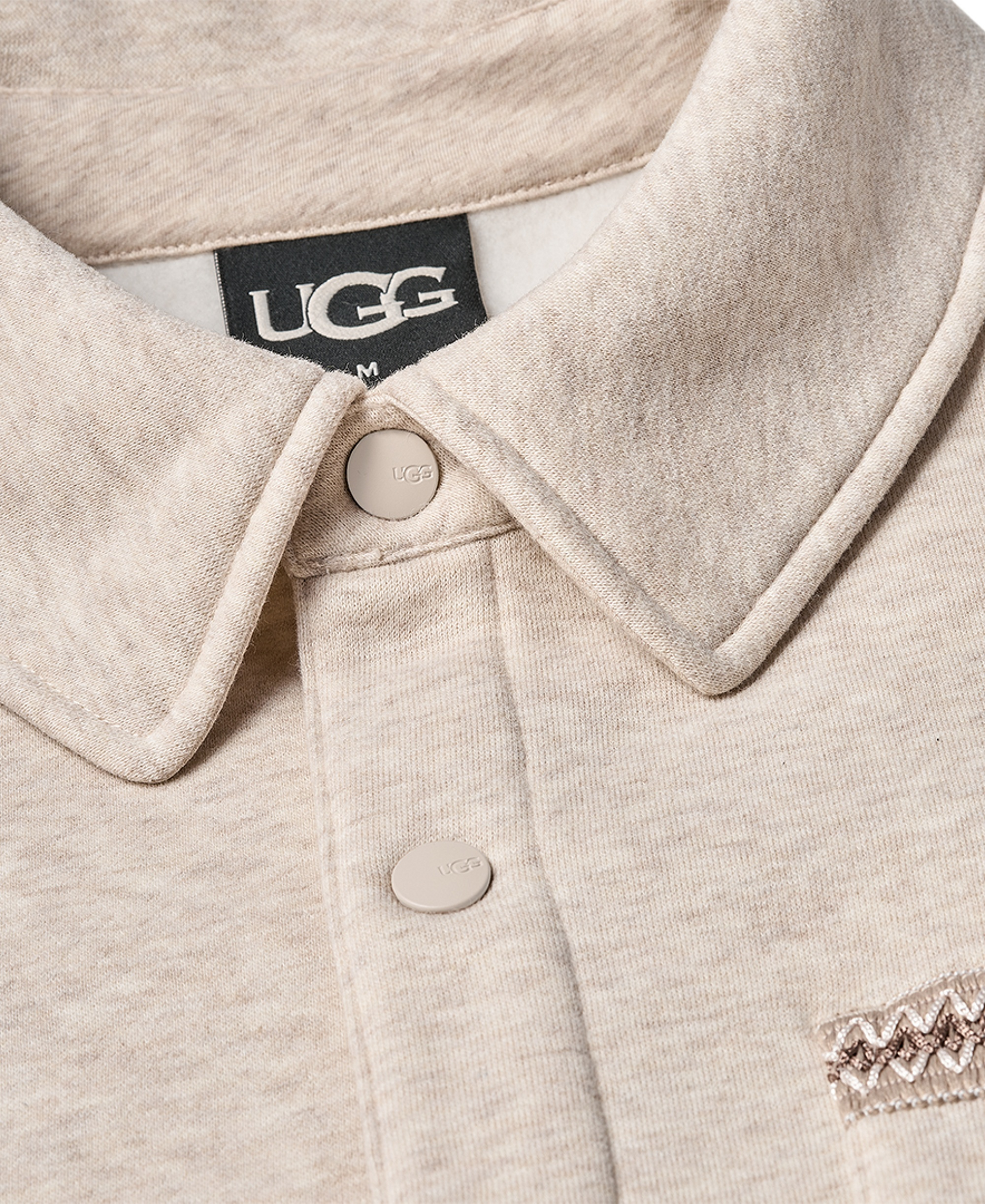 UGG® Men's Tasman Relaxed-Fit Shirt Jacket - Caribou Heather