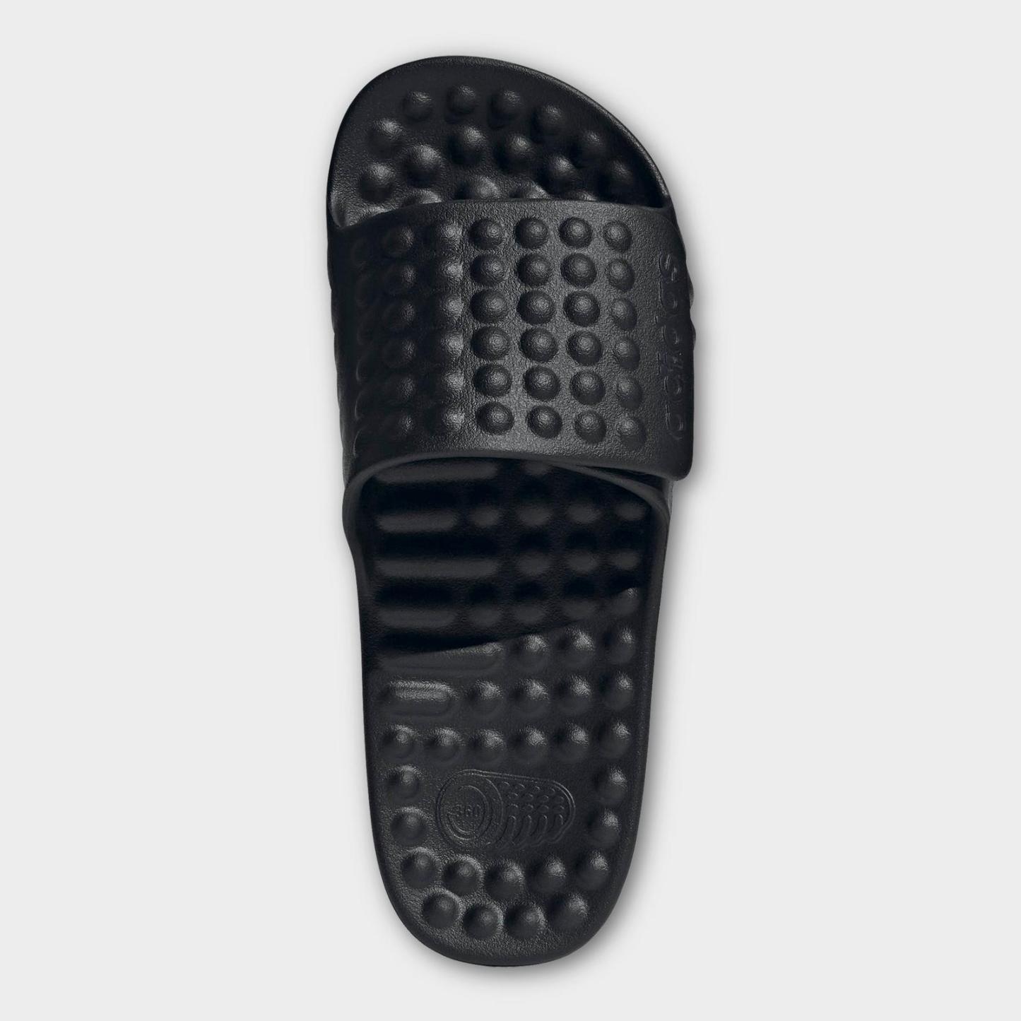 Men's adidas adissage 360Rec Slide Sandals - Black/Black/Black - view 5