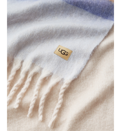 UGG® Simona Faux Mohair Throw, 50" x 70" - Misty Wisteria