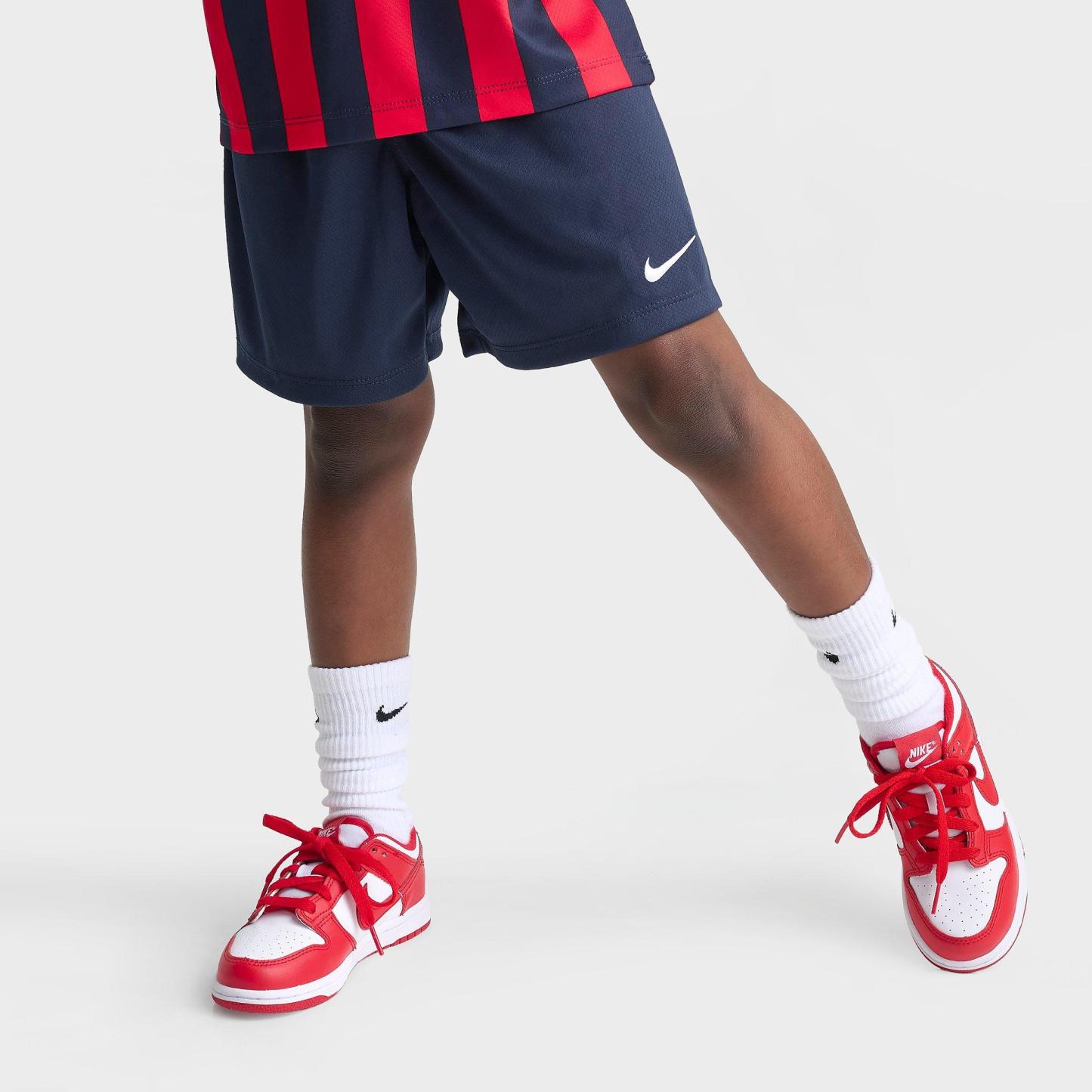 Little Kids' Nithtke Goal Mode Soccer Jersey and Shorts Set - Midnight Navy