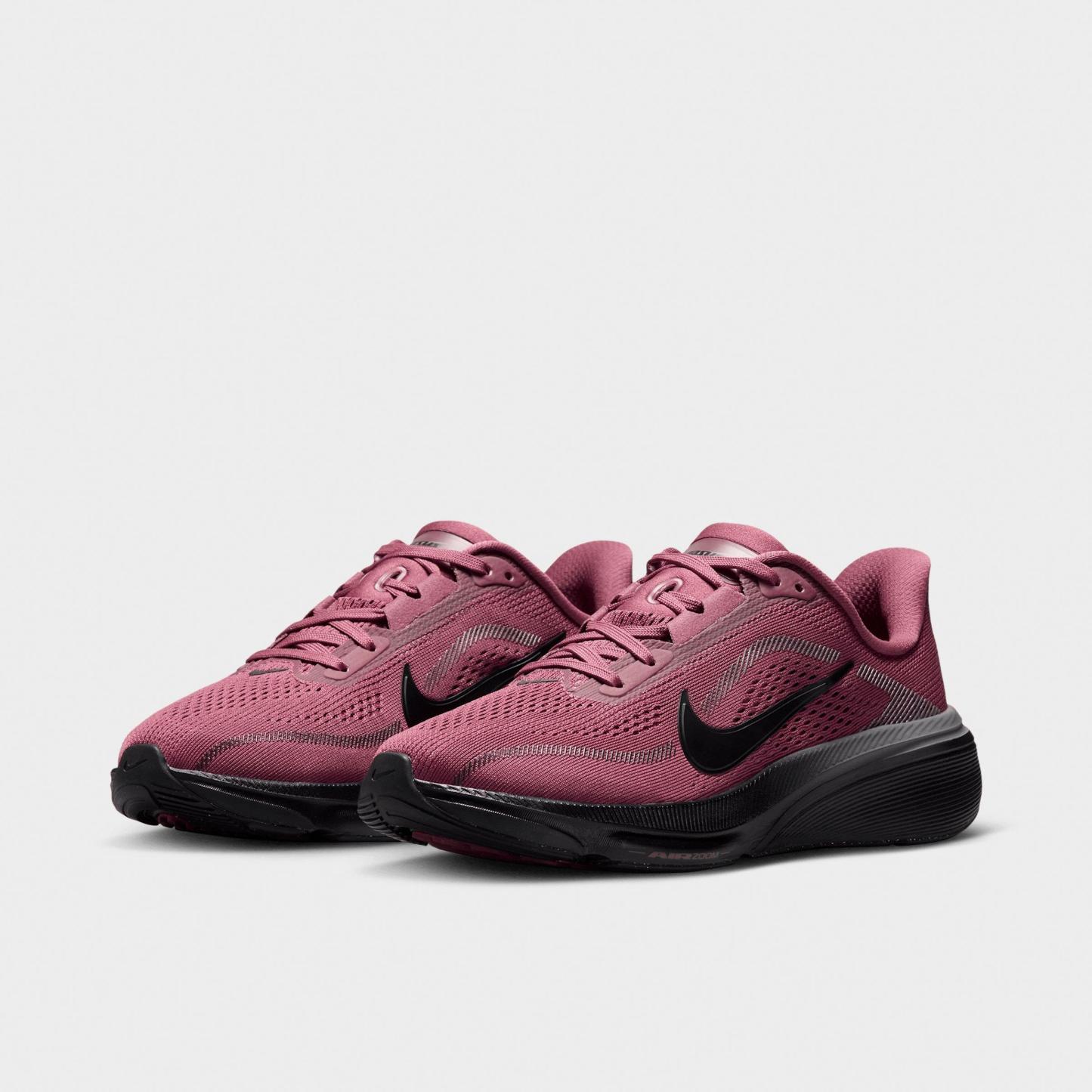 Big Kids' Nithtke Pegasus 42 Running Shoes - Pink Smoke/Gunsmoke/Black - Both shoes facing left
