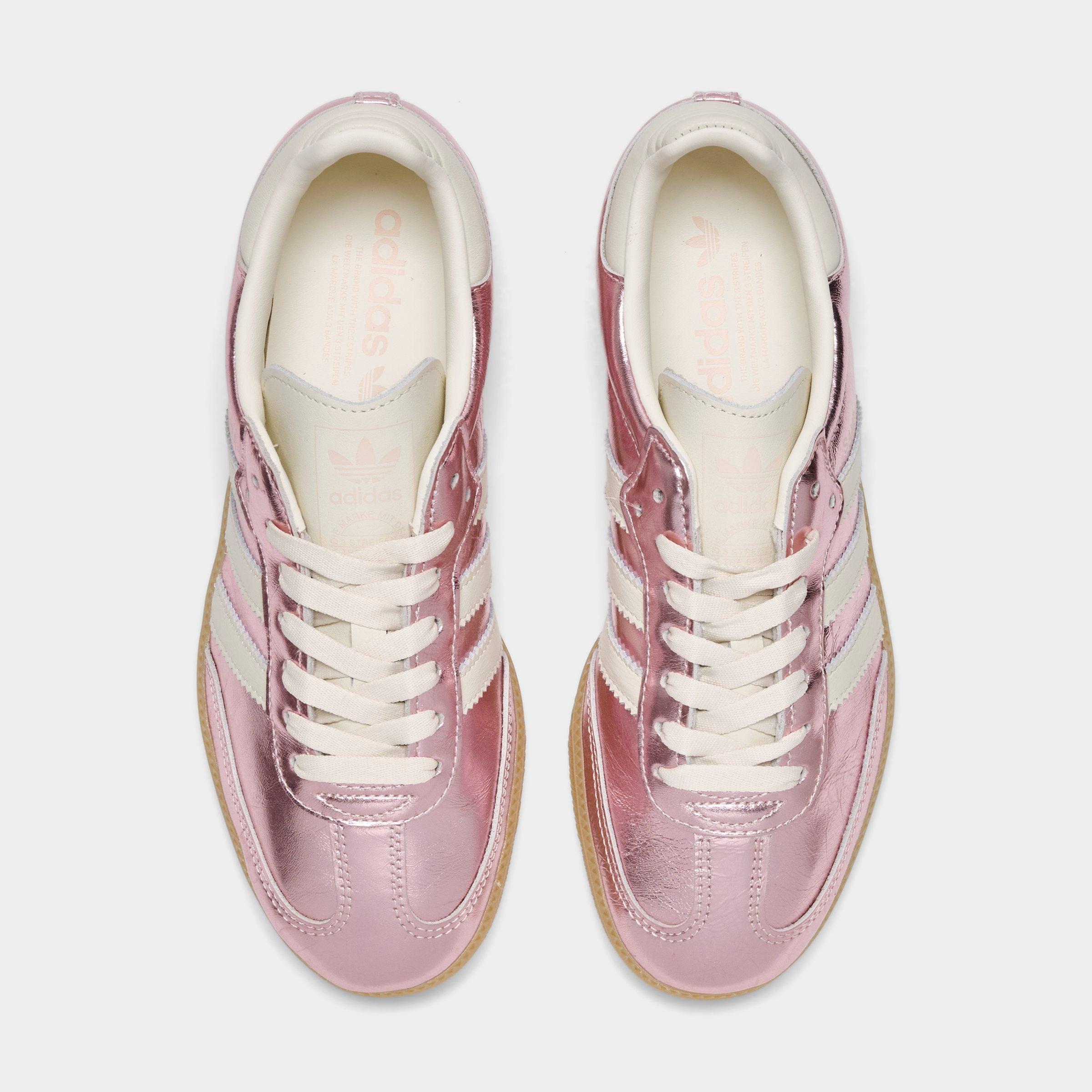 Women's adidas Originals Samba OG Casual Shoes - Part 6 - Wonder Quartz/Off White/Gum - Top view