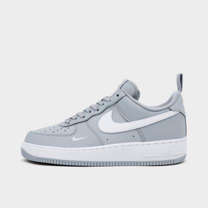 Men's Nike Air Force 1 '07 LV8 Casual Shoes - Wolf Grey/White/Wolf Grey