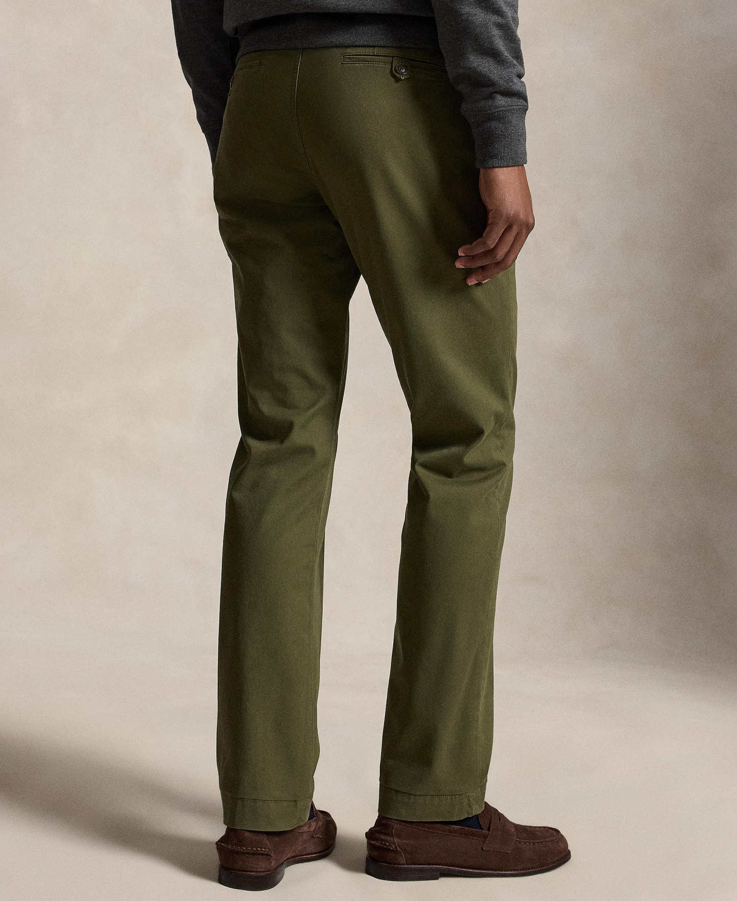 Polo Ralph Lauren Men's Straight-Fit Stretch Chino Pants - Canopy Olive