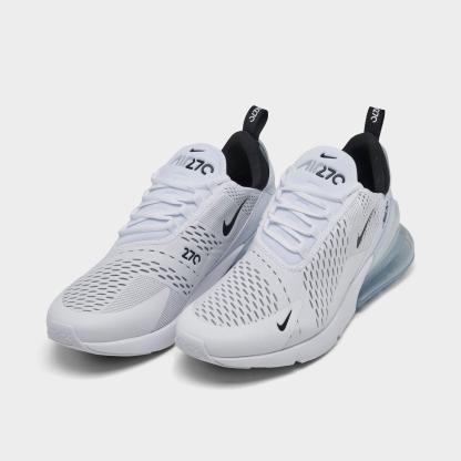 Men's Nithtke Air Max 270 Casual Shoes - Part 1 - White/Black/White - Both shoes facing left