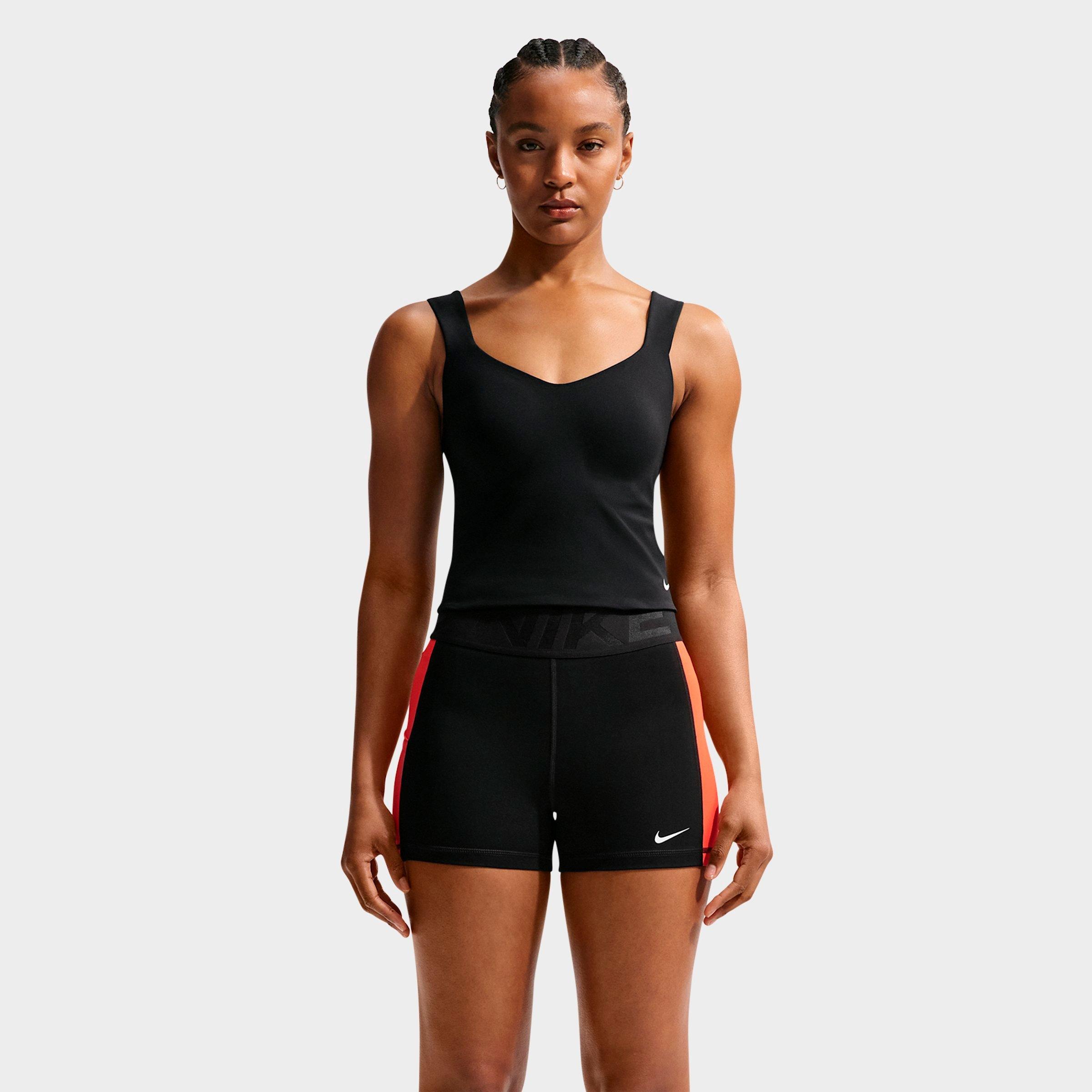 Women's Nithtke Pro Sculpt Medium-Support Padded Bra Tank - Black/White