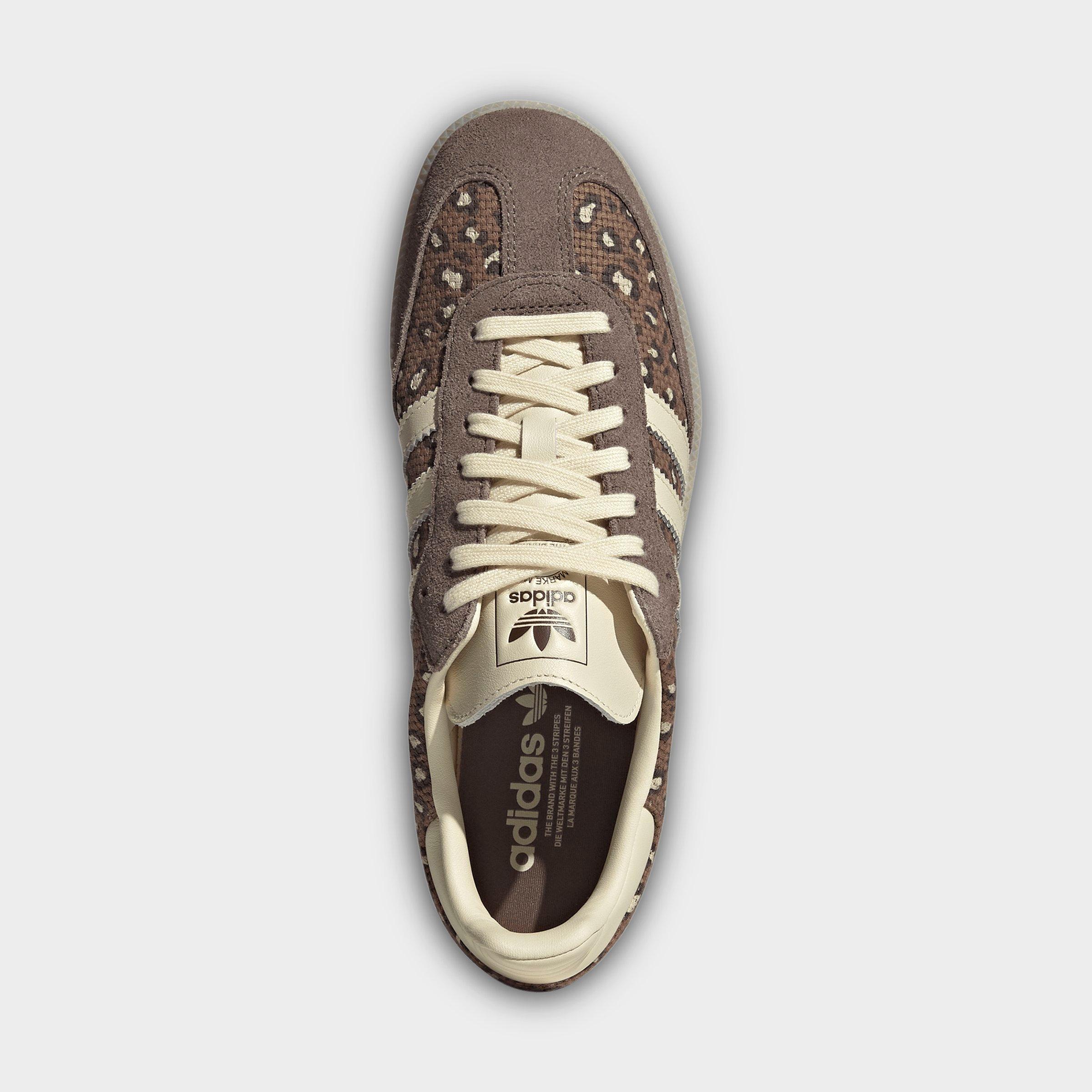 Men's adidas Originals Samba OG Casual Shoes - Part 1 - Preloved Brown/Warm Vanilla/Sand Strata - Top view