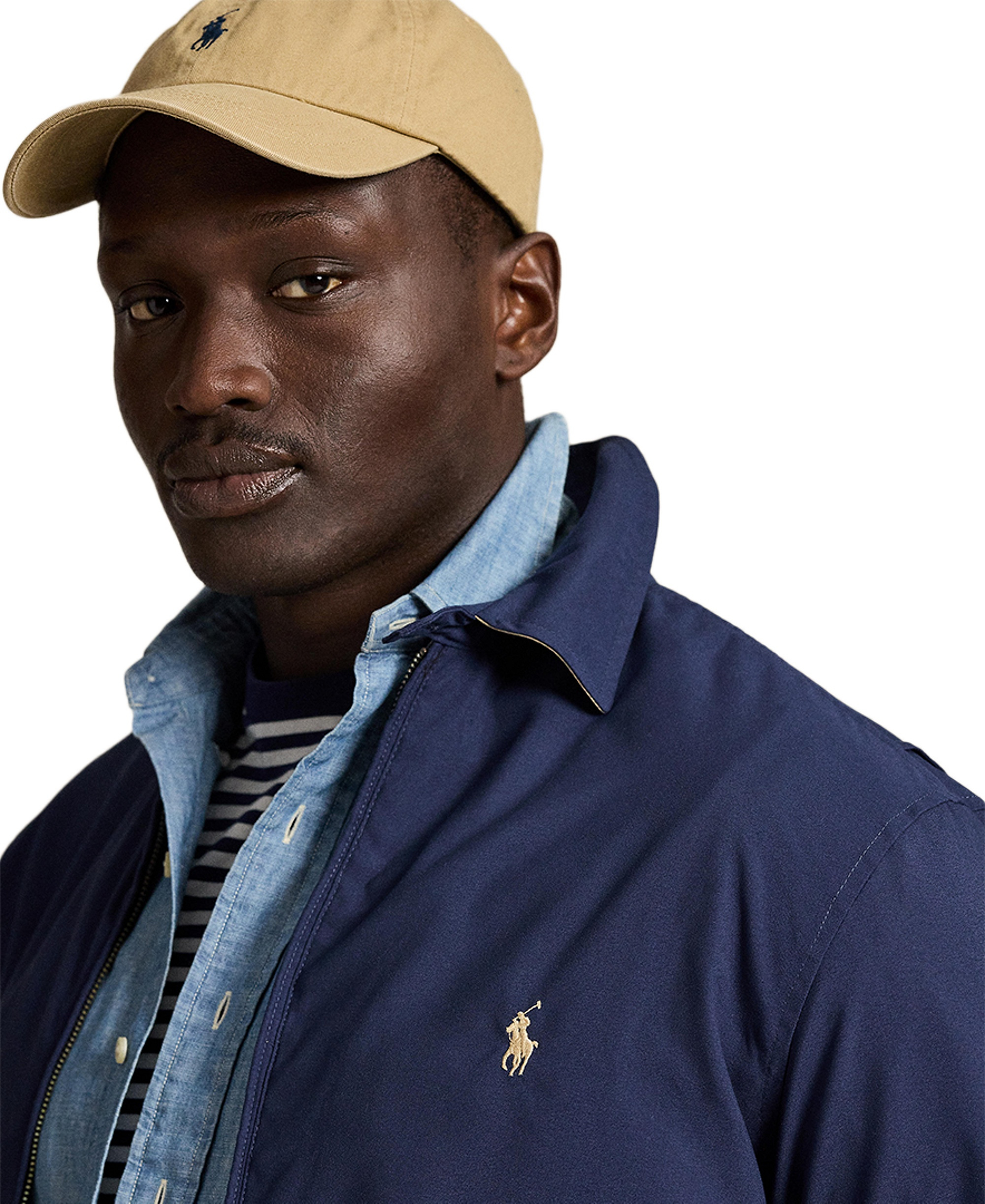 Polo Ralph Lauren Men's Big & Tall Bi-Swing Windbreaker Jackets - Refined Navy