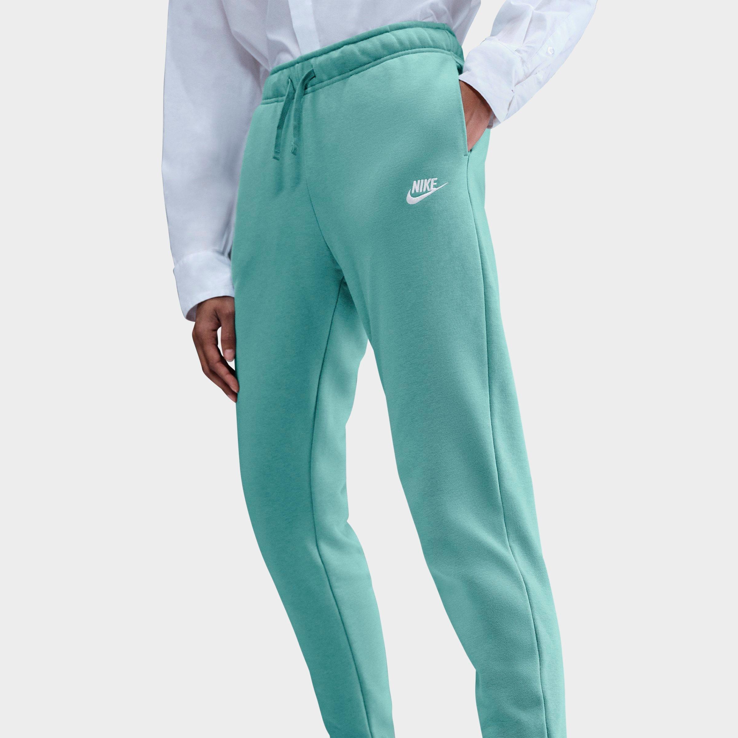 Women's Nithtke Sportswear Club Fleece Mid-Rise Jogger Pants - Cannon/White