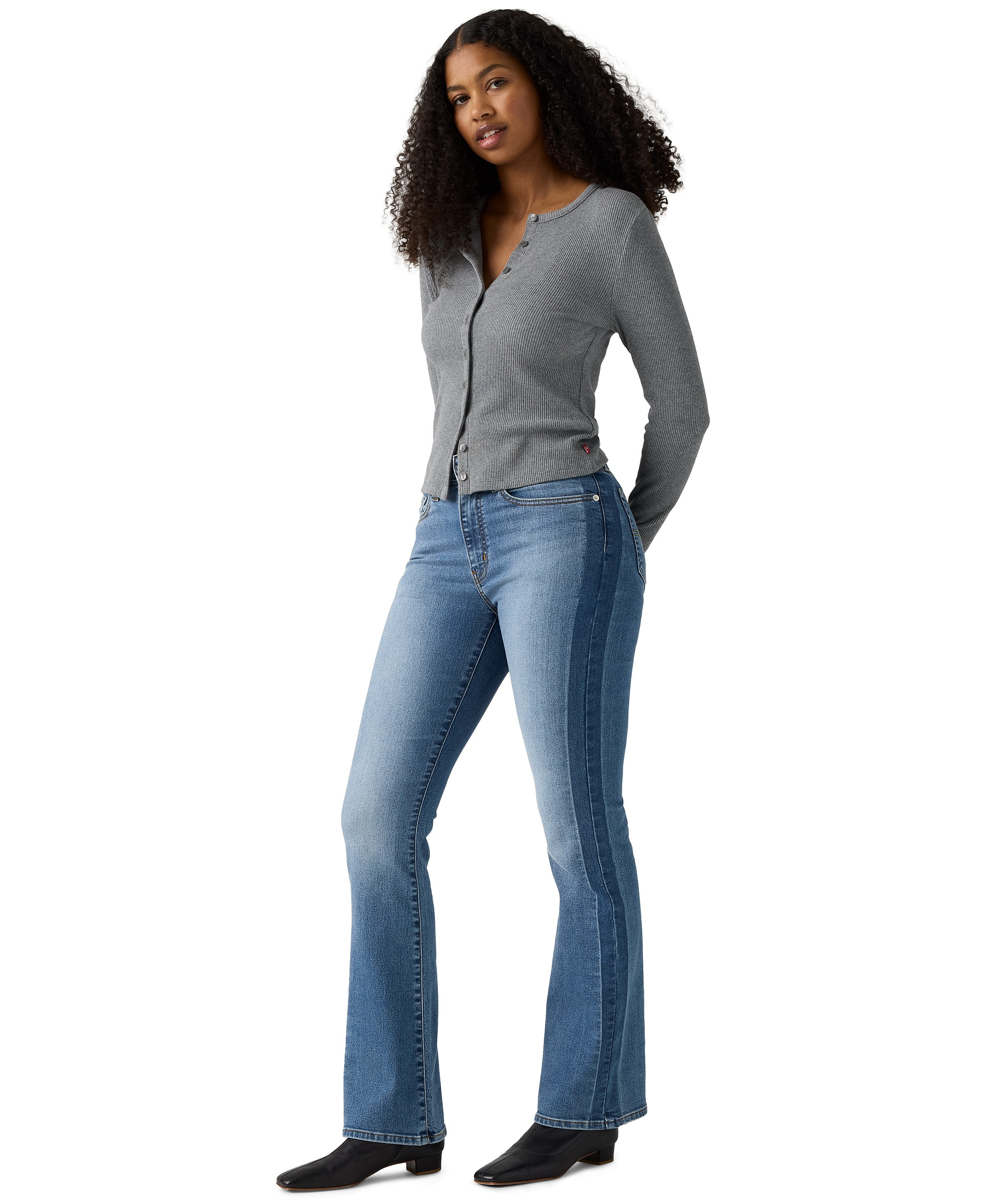 Levi's 725 High-Waist Classic Stretch Bootcut Jeans - Hey Me Too