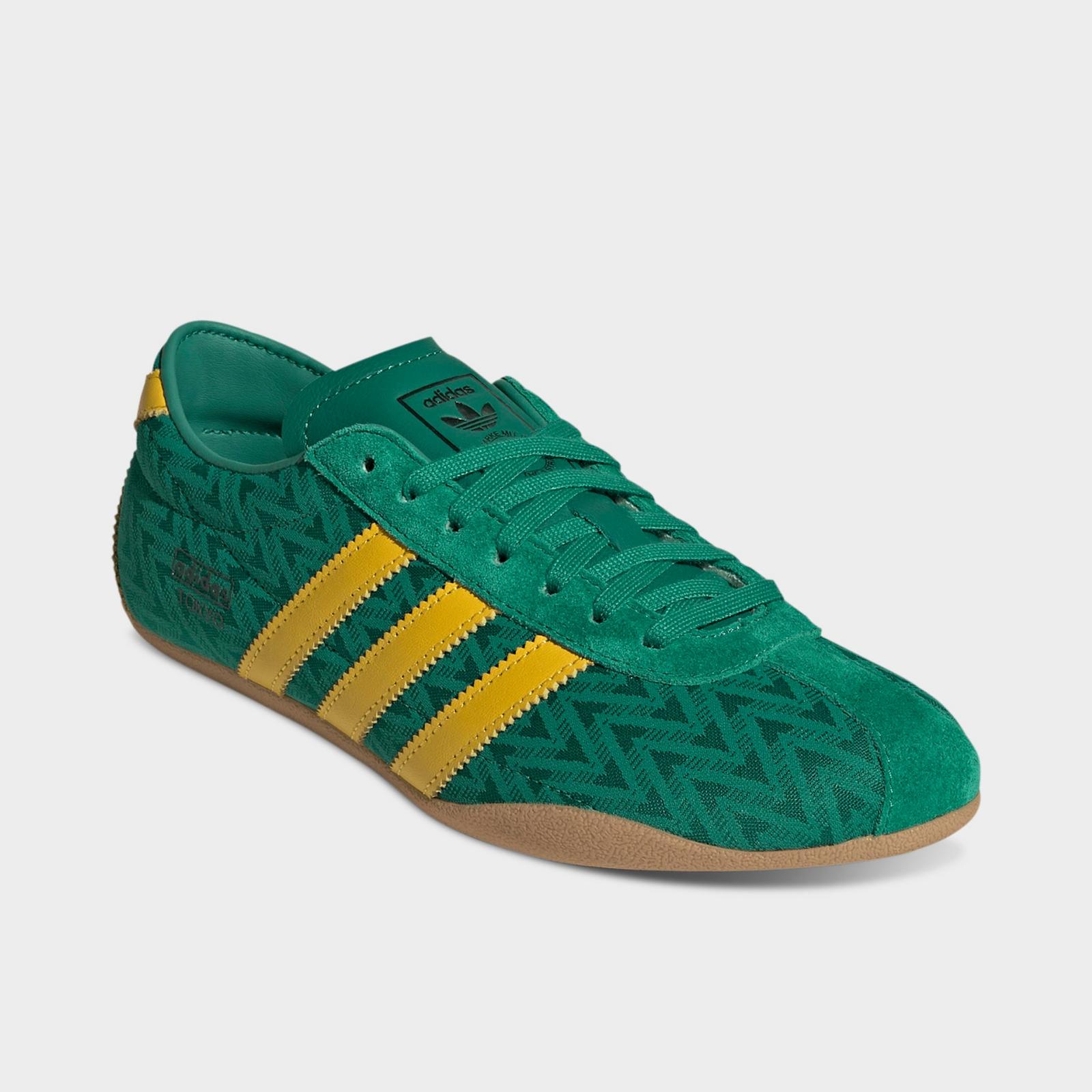 Women's adidas Originals Tokyo Casual Shoes - Bold Green/Eqt Yellow/Core Black - view 2
