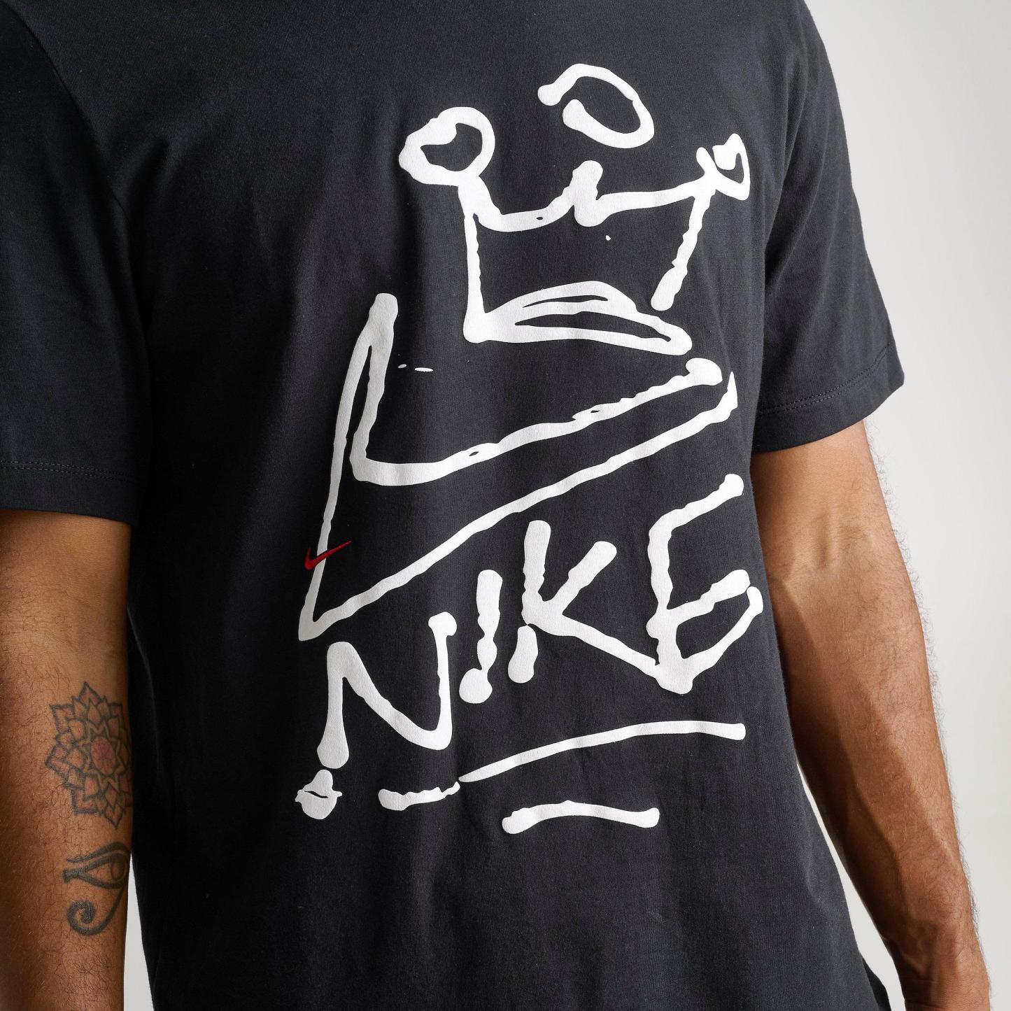 Men's Nithtke Sportswear Swoosh Crown Graphic T-Shirt - Black