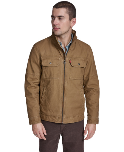 Levi's Men's Cotton Lightweight Jacket - Brown
