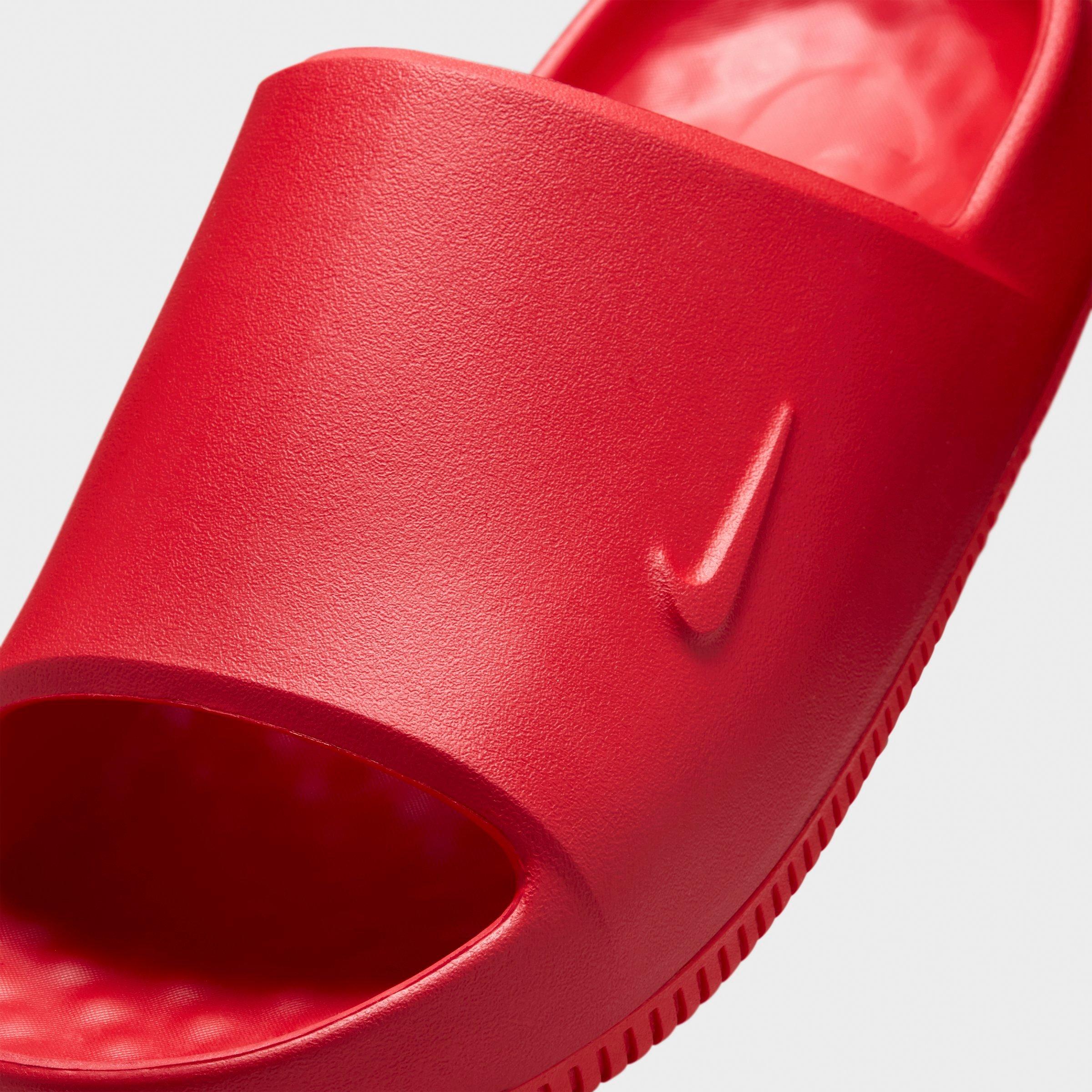 Men's Nithtke Calm 2.0 Slide Sandals - University Red/University Red - Detail shot