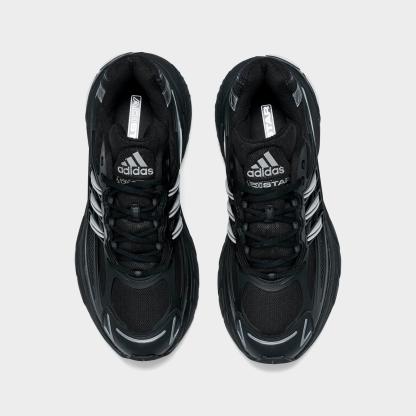 Men's adidas Adistar XLG 2.0 Casual Shoes - Black/Black/Silver Metallic - view 5