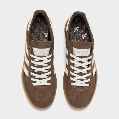 Women's adidas Originals Handball Spezial Casual Shoes - Part 1 - Earth Strata/Off White/Gum - Top view