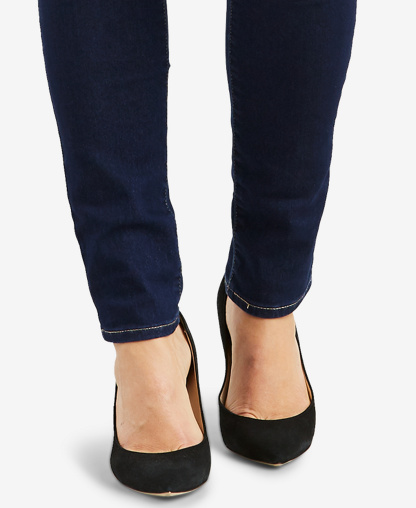 Levi's Women's 311 Shaping Skinny Jeans in Long Length - Darkest Sky