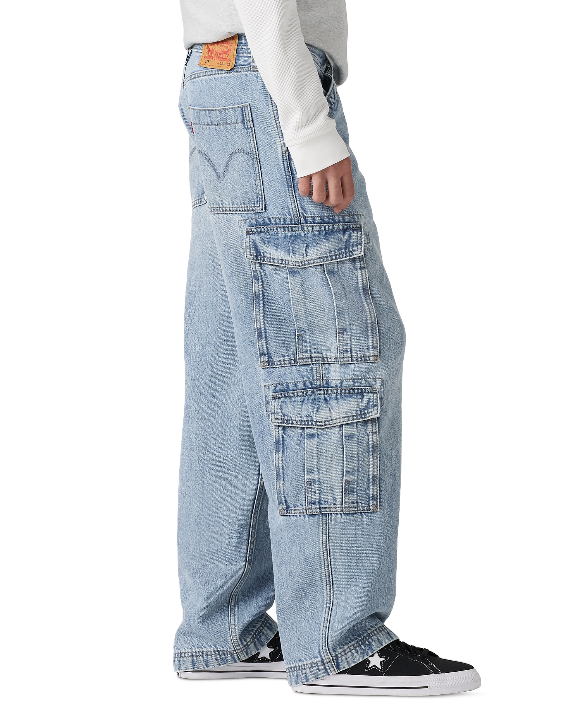 Levi's Men's 578™ Baggy Cargo Jeans - Joyful Clouds