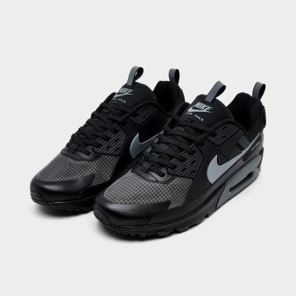 Men's Nike Air Max 90 Drift Casual Shoes - Black/Wolf Grey/Anthracite