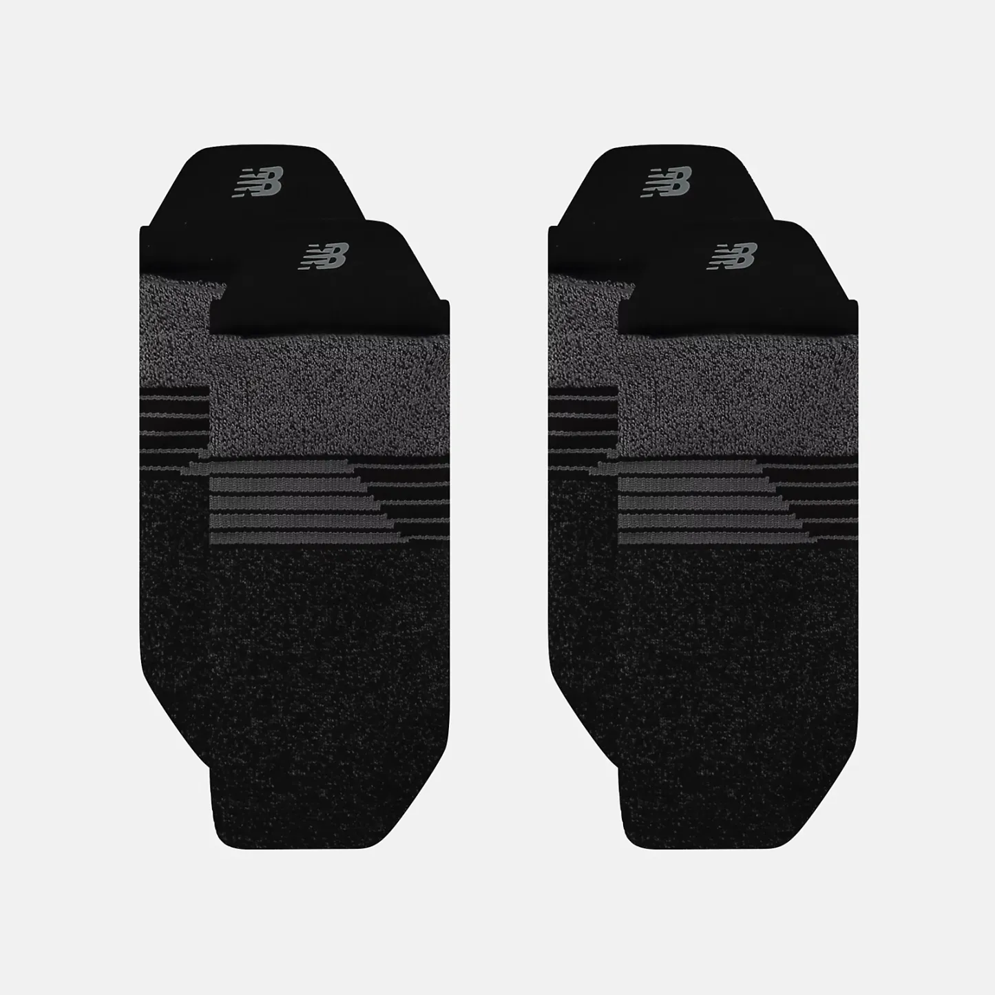 New Balance Pro Training Cushion Tab Socks 2 Pack, LAS25143BK