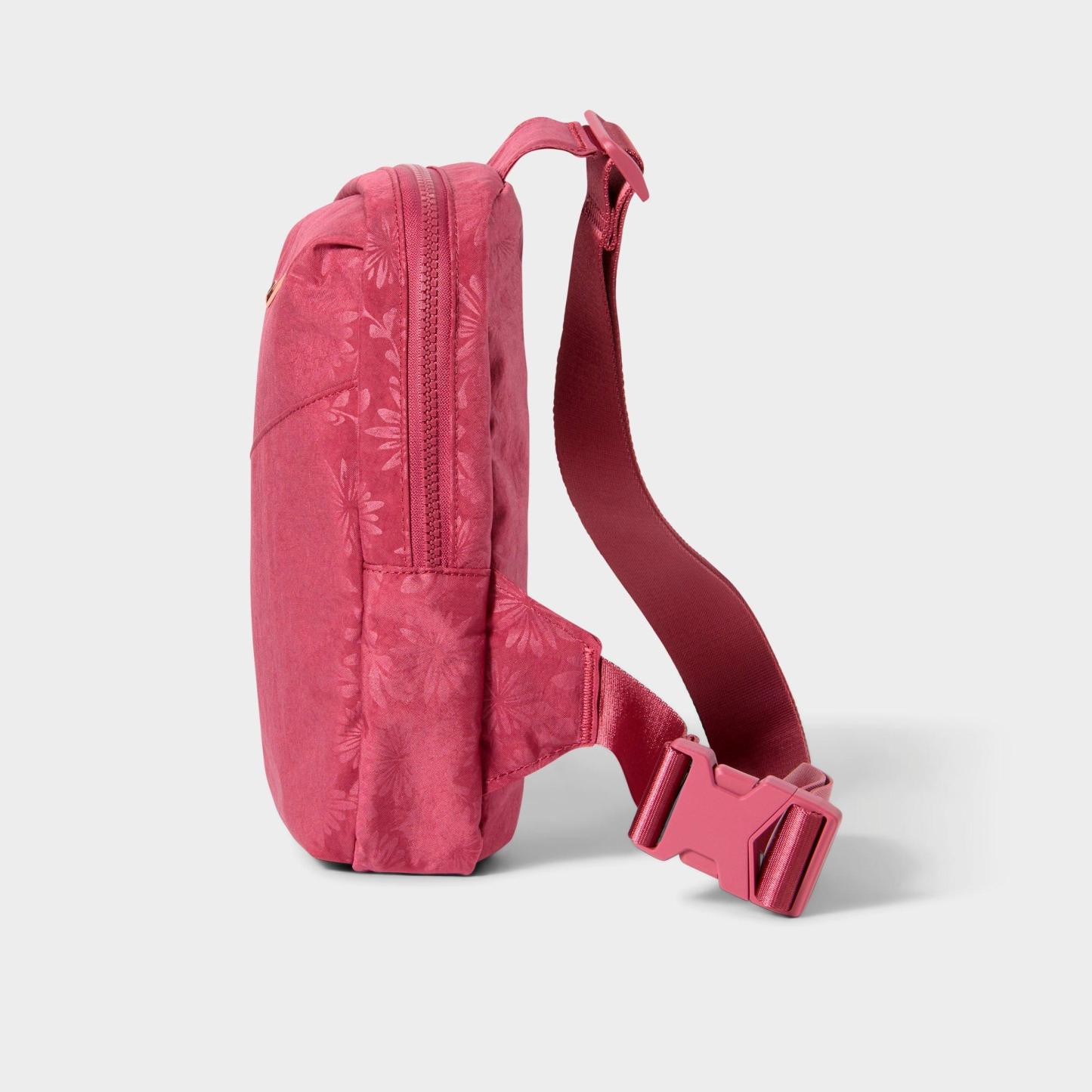 Women's Nithtke Aura Floral Crossbody Bag (5L) - Pink Smoke/Pink Smoke/Rose Gold