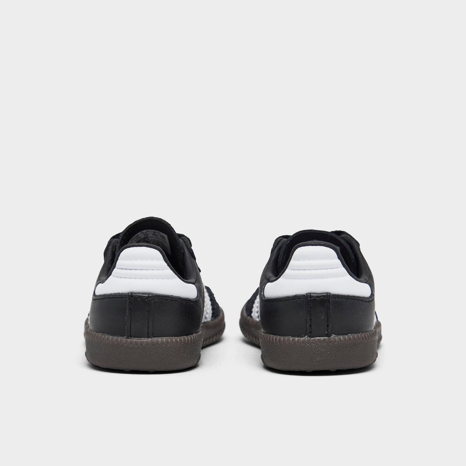 Kids' Toddler adidas Originals Samba OG Stretch Lace Casual Shoes - Core Black/Footwear White/Gum 5 - view 4
