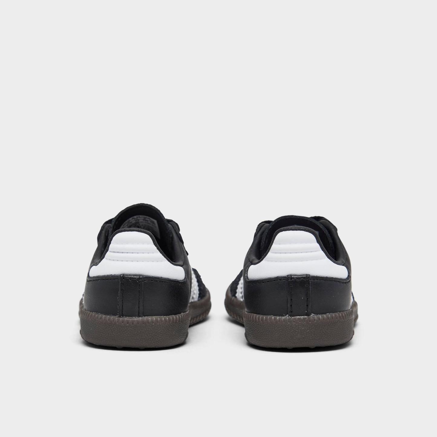 Kids' Toddler adidas Originals Samba OG Stretch Lace Casual Shoes - Core Black/Footwear White/Gum 5 - view 4