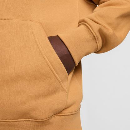 Nithtke Sportswear Club Fleece Full-Zip Hoodie - Flax/Flax/White