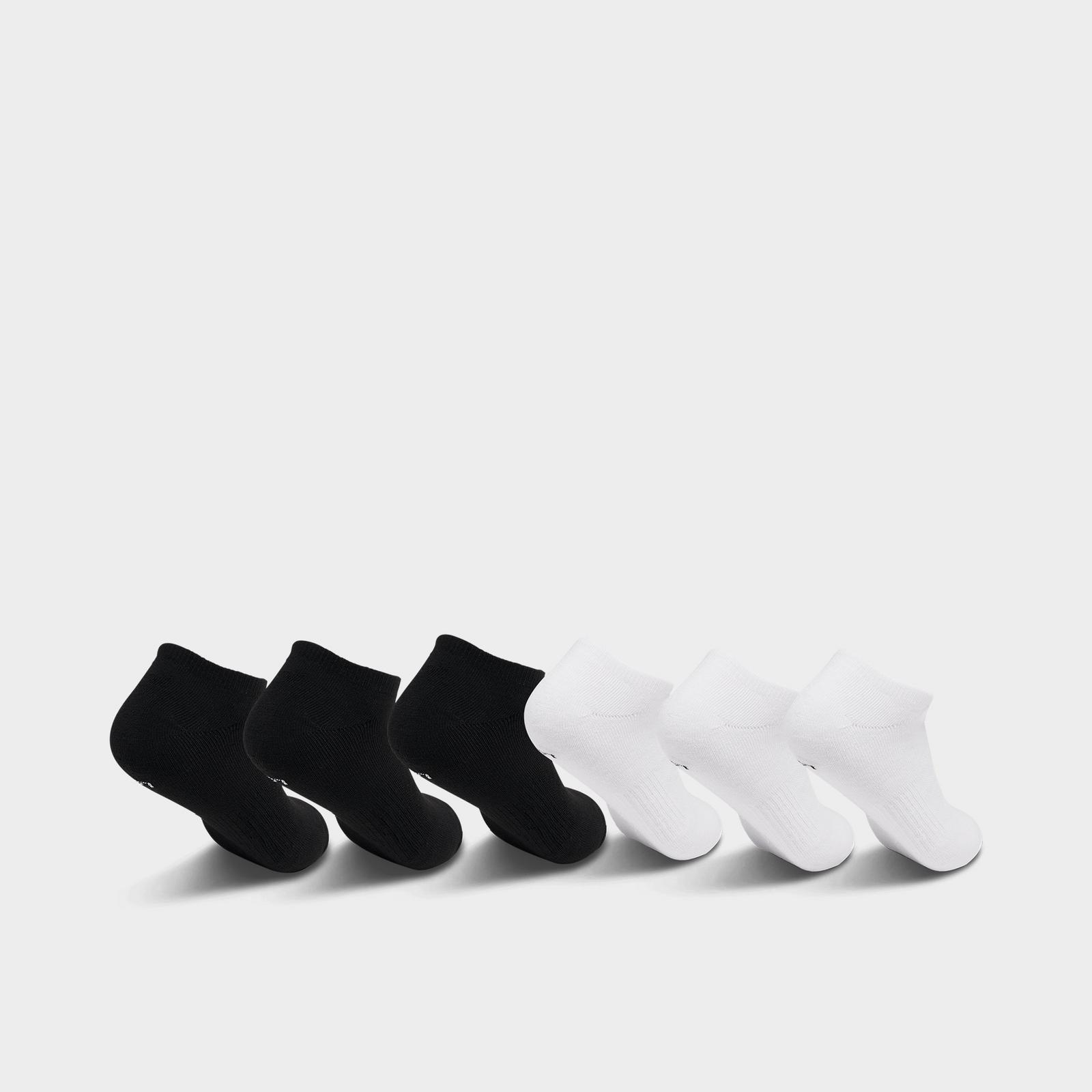 Men's adidas Originals No-Show Socks (6-Pack) - White/Black - view 2