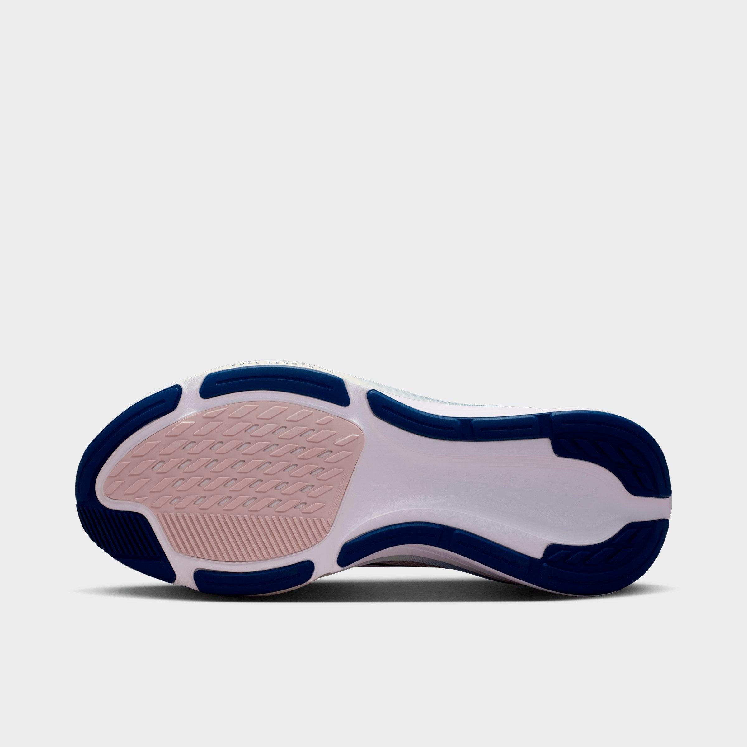 Women's Nithtke Pegasus 42 Running Shoes - Part 1 - Bleached Lilac/Work Blue/Barely Green/Blue Void - Bottom view