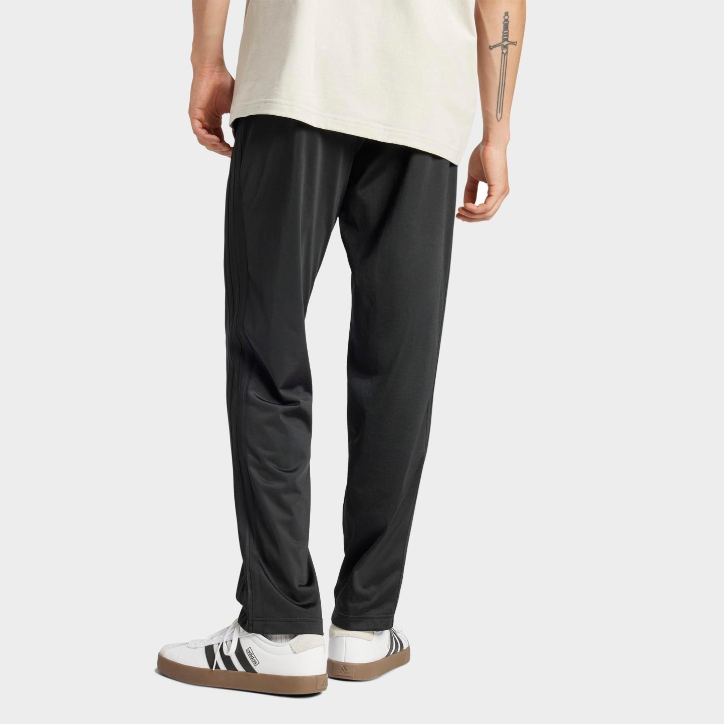 Men's adidas Dayready Open Hem Track Pants - Black/Black