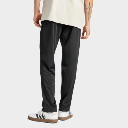 Men's adidas Dayready Open Hem Track Pants - Black/Black