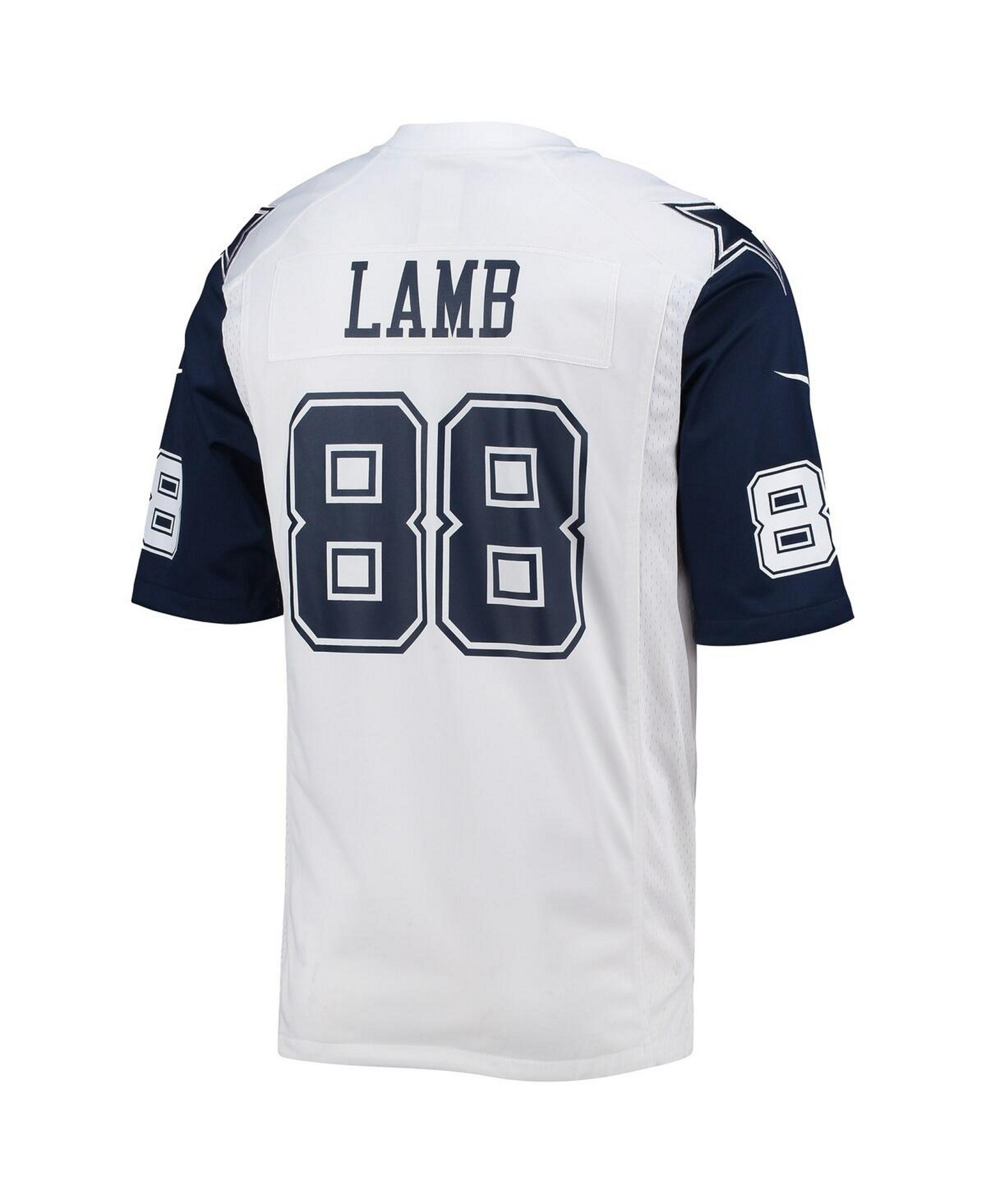 Nike Men's CeeDee Lamb Dallas Cowboys Alternate Game Team Jersey - White, Navy