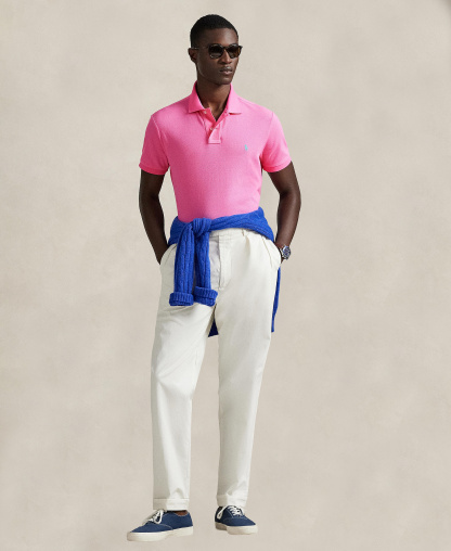 Polo Ralph Lauren Men's Classic-Fit Cotton Polo Shirt - Baja Pink