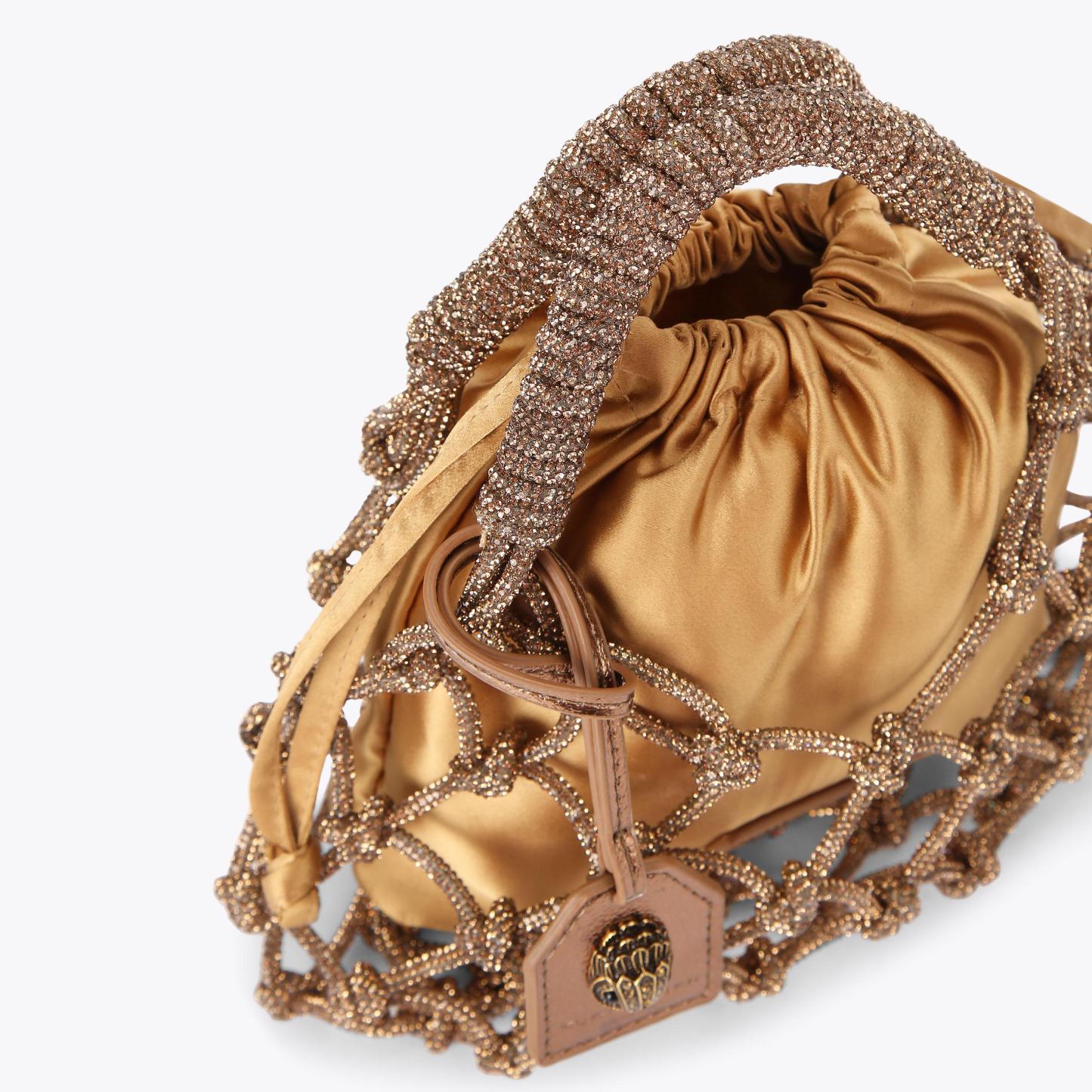 Kurt Geiger London Small Macrame Bag - Metallics - view 4