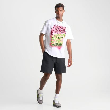 Men's Nike Sportswear No Finish Line Airbrush Graphic T-Shirt - White