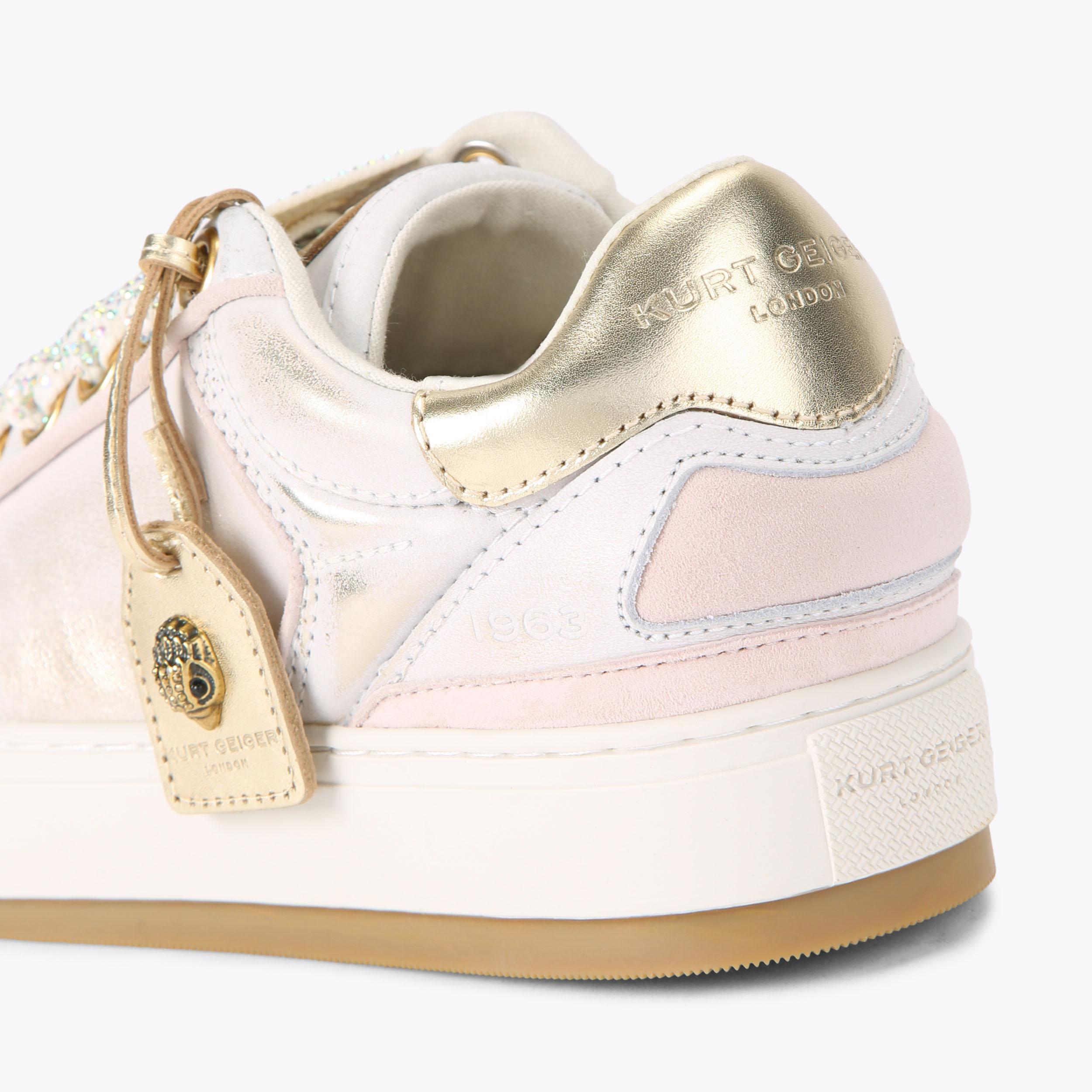 Kurt Geiger London Southbank Tag Sneaker - White - view 4