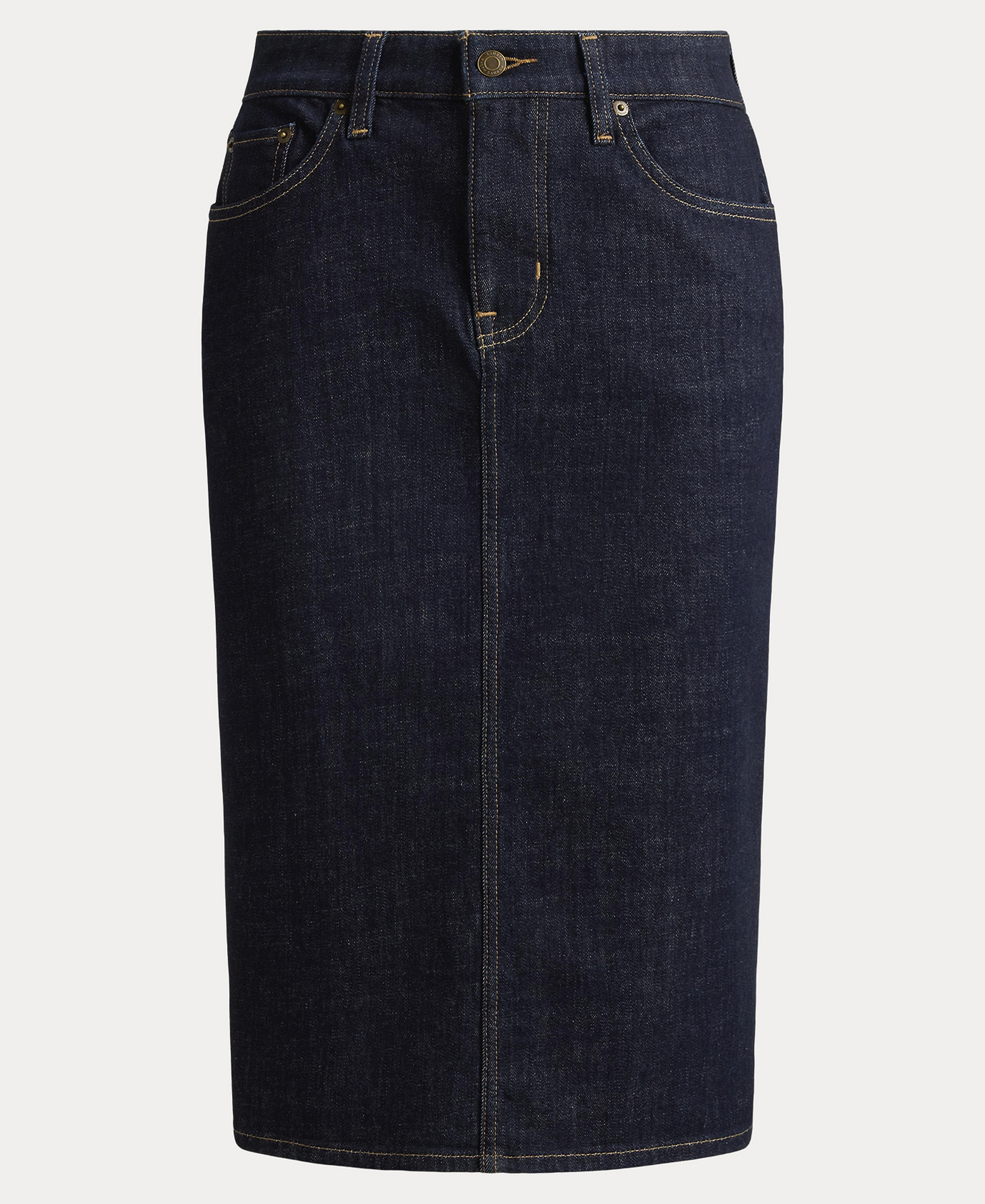 Lauren Ralph Lauren Denim Pencil Skirt - Rinse Wash