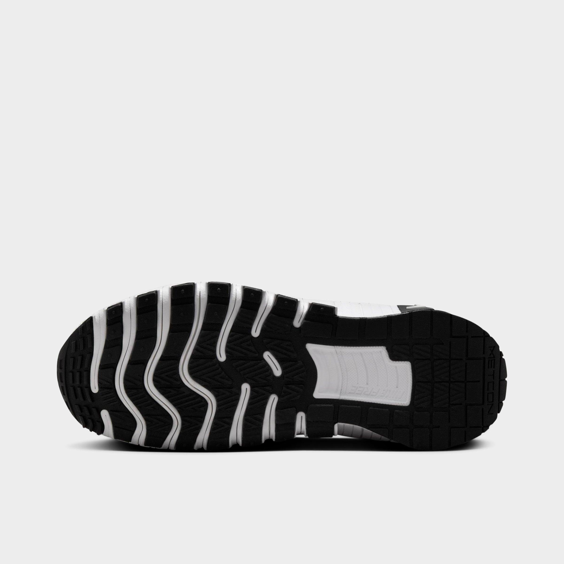 Women's Nithtke Free Metcon 6 Training Shoes - Black/White - Bottom view