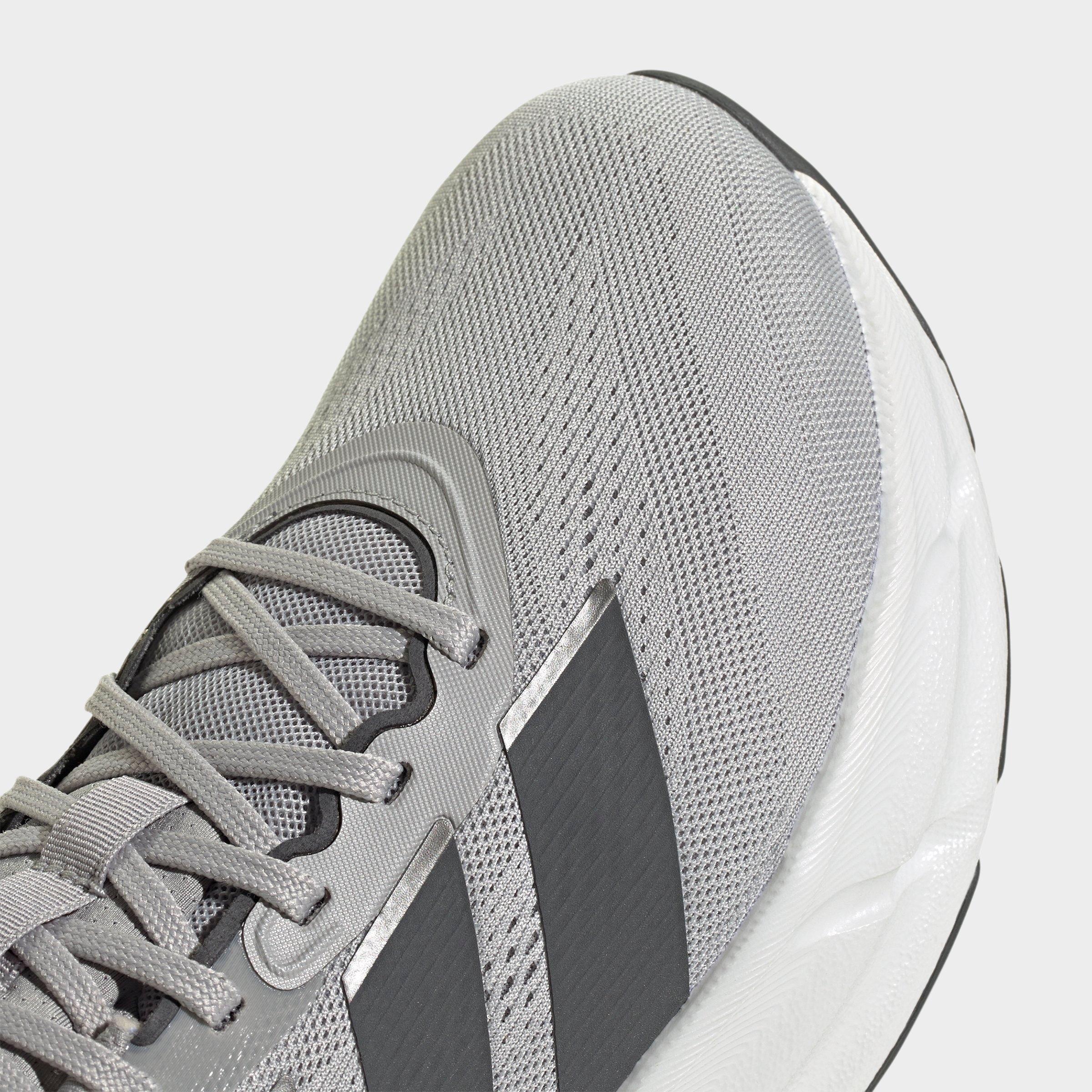 Men's adidas Questar 4 Running Shoes - Grey/Grey/Iron Metallic - Detail shot