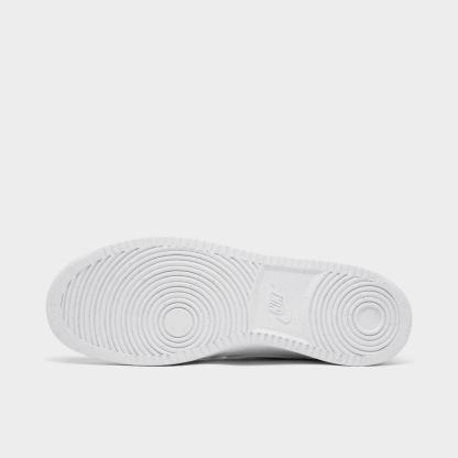 Men's Nike Court Vision Low Next Nature Casual Shoes - White/White/White