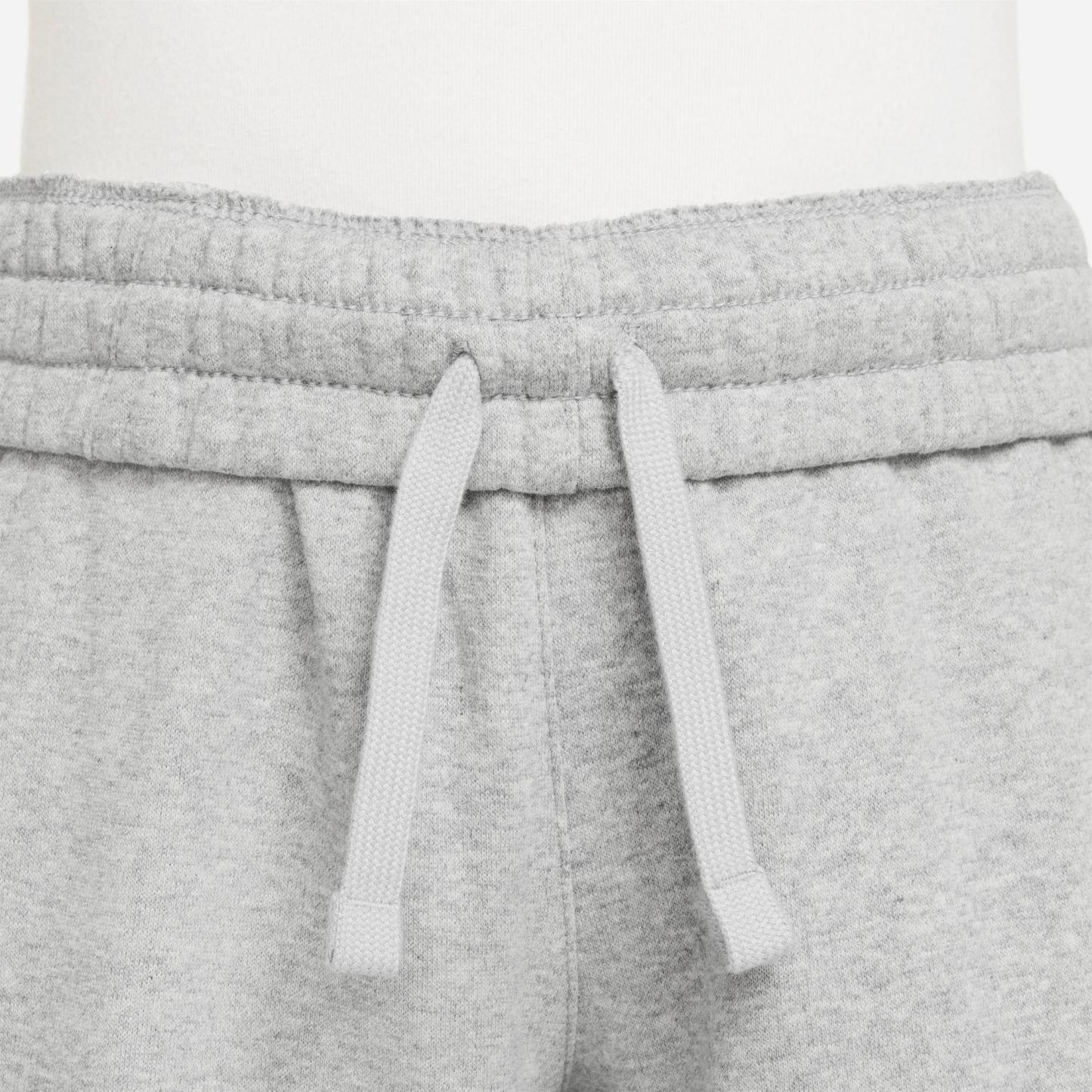 Big Kids' Nithtke Sportswear Club Fleece Cargo Jogger Pants - Dark Grey Heather/Base Grey/White