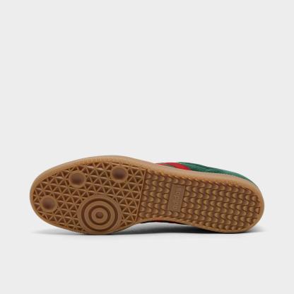 Men's adidas Originals Samba OG FIFA World Cup 2026 Portugal Casual Shoes - Team Dark Green/Better Scarlet/Gum - view 6