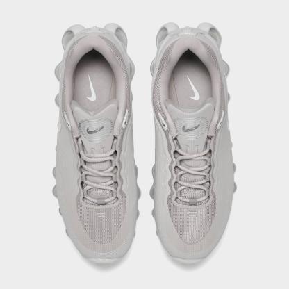 Big Kids' Nithtke Air Liquid Max Casual Shoes - Moon Particle/Metallic Silver/Vast Grey - Top view