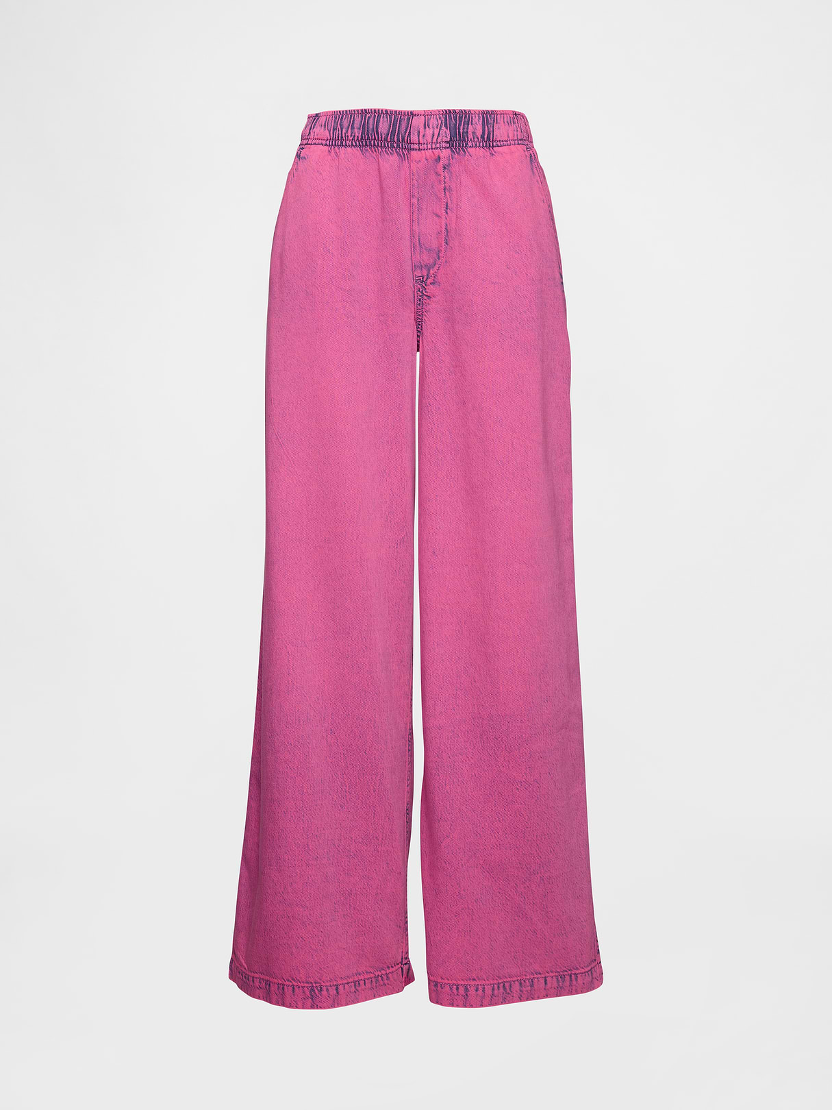 Mid Rise UltraSoft Easy Baggy Jeans - Pink rinse