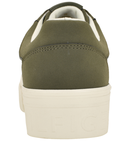 Tommy Hilfiger Women's Badria Logo Platform Sneakers - Green