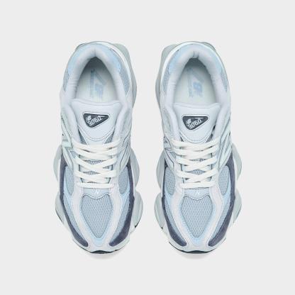 Women's New Balance 9060 Casual Shoes - Grey/Blue/Stone - view 5